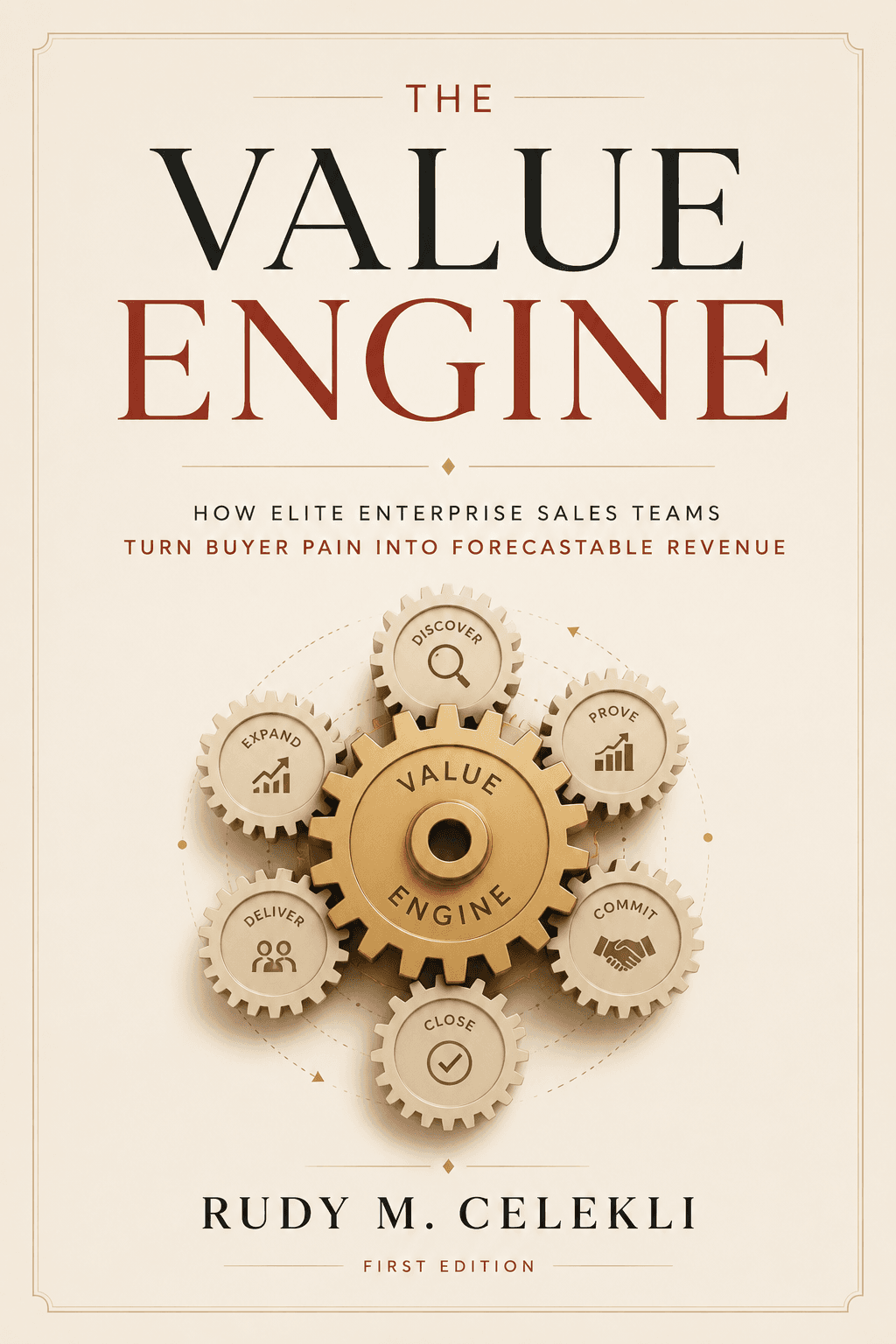 The Value Engine by Rudy M. Celekli — book cover